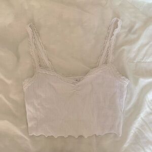 White tank top | size: xs